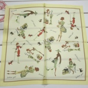 Ladies Silk scarf; silk