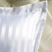 Silk pillow case with silk stripe