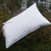 Soybean fiber pillow with cotton shell