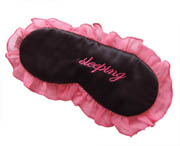 Handmade Silk Eye masks with lace
